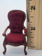 Load image into Gallery viewer, Handmade Regal Red Fainting Couch and 2 Chairs
