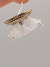 Load image into Gallery viewer, Dollhouse Miniature ~ Lighting Bug Floral Cieling Light
