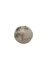 Load image into Gallery viewer, Lynn McVay – Porcelain Handmade and Handpainted Sugar Dish with Lid
