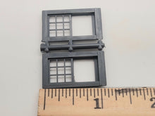 Load image into Gallery viewer, Dollhouse Miniature ~ 1/4&quot; Scale, RGS Style Depot Window by Grandt Line #3726
