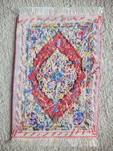 Load image into Gallery viewer, Dollhouse Miniature ~ Petit Point Oriental Rug with Medallion Center - Ursula Sauerberg
