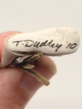 Load image into Gallery viewer, Dollhouse Miniature ~ 1:12 Scale, Beaded Leather Boots with Fringe – by Theresea Dudley
