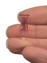 Load image into Gallery viewer, Glass Craft – Dark Pink Curvy Vase
