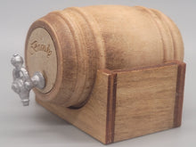 Load image into Gallery viewer, Small - Brandy Barrel with Wooden Holder
