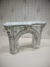 Load image into Gallery viewer, Fireplace made of Plaster White Marble Style
