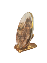 Load image into Gallery viewer, Porcelain Plate w/ Castle Depiction with Stand
