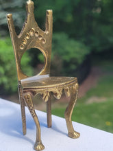 Load image into Gallery viewer, Antique Brass Chair
