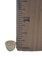 Load image into Gallery viewer, Nancy Duden – Porcelain Cup &amp; Saucer with Handpainted Bird Design
