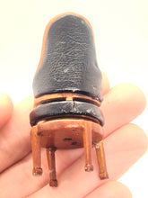 Load image into Gallery viewer, Dollhouse Miniature ~ 1:24 Scale, Leather Swivel Chair

