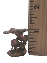 Load image into Gallery viewer, Painted Metal Figurine – 2 Turkeys
