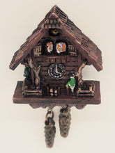 Load image into Gallery viewer, Dollhouse Miniature ~ 1:12 Scale, Swiss-Style Cuckoo Clock by Reutter Porcelain
