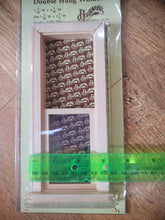 Load image into Gallery viewer, Dollhouse Miniature ~ 1:12 Scale, Victorian Slim Working Double Hung Window by Houseworks #5031

