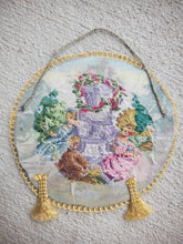 Load image into Gallery viewer, Dollhouse Miniature ~ Petit Point Victorian French Royal Scene Hanging Tapestry - Ursula Sauerberg
