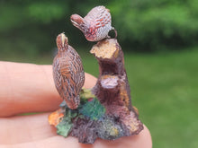 Load image into Gallery viewer, 2 Birds on Stump
