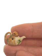 Load image into Gallery viewer, Janice Crawley – Porcelain Squirrel Teapot Handpainted
