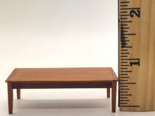 Load image into Gallery viewer, Dollhouse Miniature ~ 1:24 Scale, Wooden Coffee Table - Signed BED
