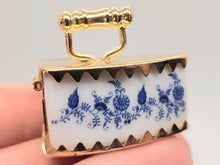 Load image into Gallery viewer, Dollhouse Miniature ~ Reutter Porcelain 3pc Sewing Kit
