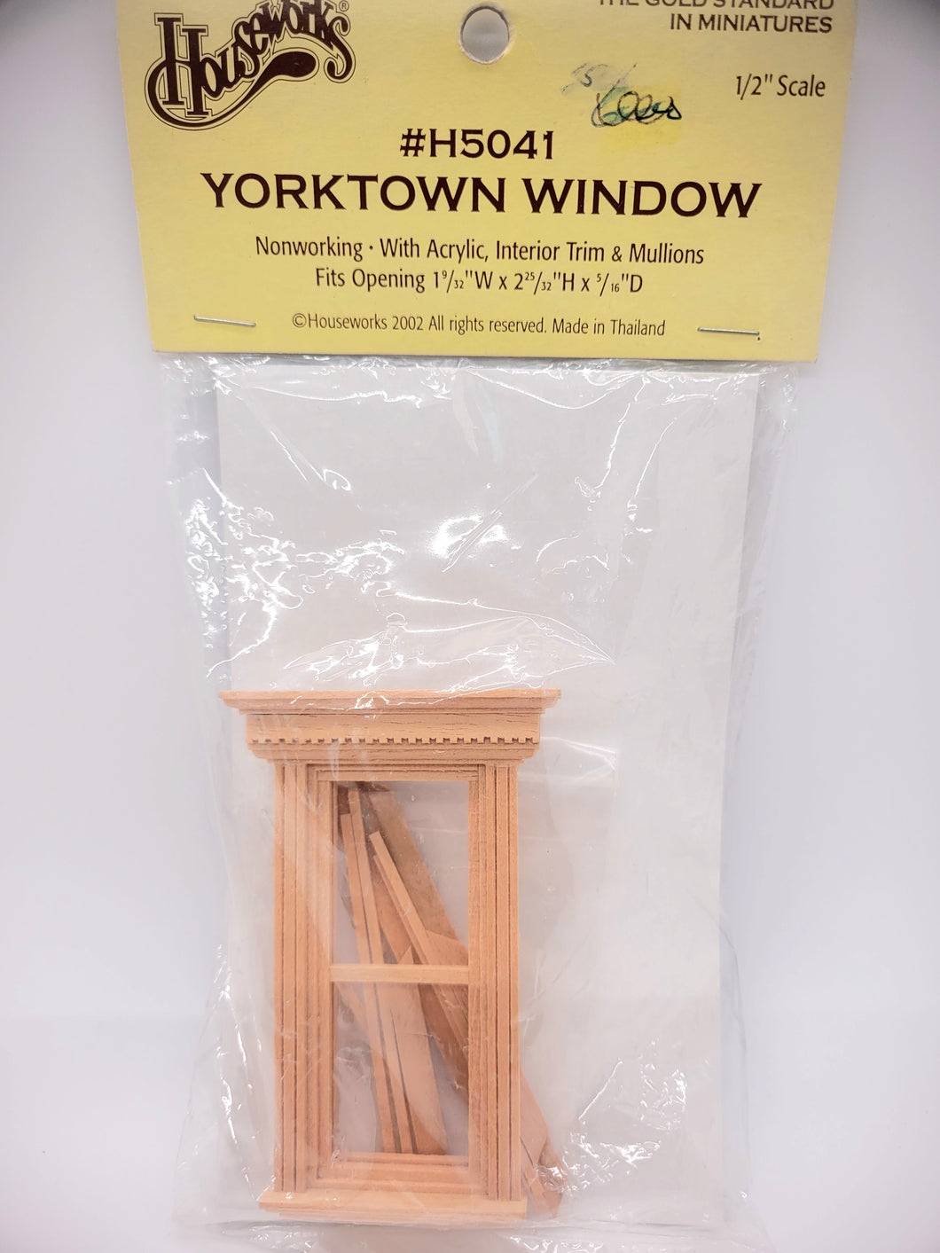 Houseworks Yorktown Window #H5041