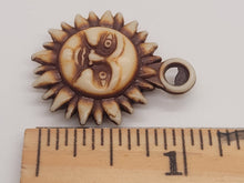 Load image into Gallery viewer, 2pc Celestial Suns - Pendant and Metal Clip
