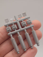 Load image into Gallery viewer, Dollhouse Miniature ~ 1/4&quot; Scale, Square Newel by Grandt Line #3537

