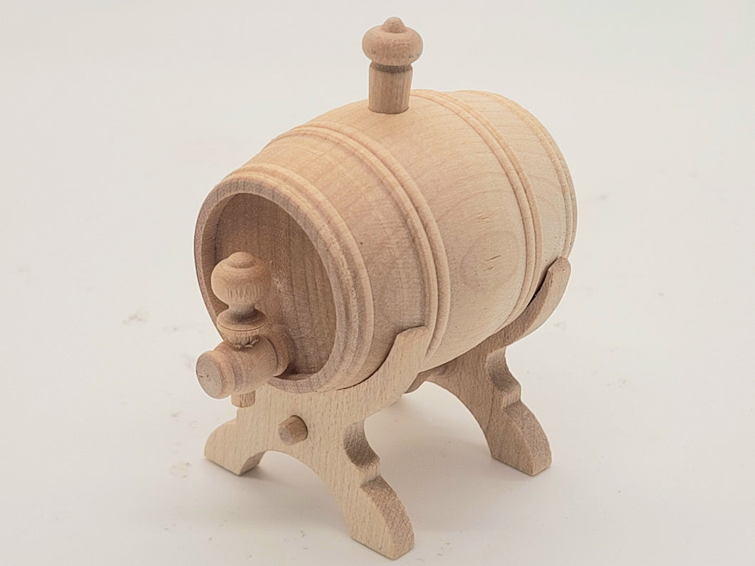 Dollhouse Miniature ~ Bodo Hennig Wooden Wine Cask