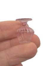 Load image into Gallery viewer, Glass Craft – Handblown Glass Textured Pink Flower Vase
