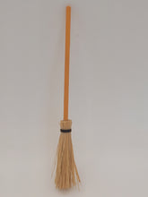 Load image into Gallery viewer, Al Chandronnait – Yellow Wooden Broom
