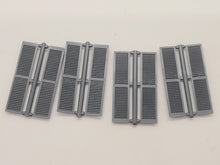 Load image into Gallery viewer, Dollhouse Miniature ~ 1/4&quot; Scale, Grandt Line 14&quot; x 64&quot; Louvered Shutters #3541
