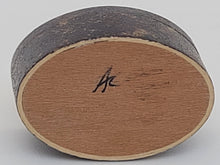 Load image into Gallery viewer, Al Chandronnait – Painted Oval Box with Removable Lid
