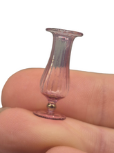 Load image into Gallery viewer, Glass Craft — Light, Pale Pink Ridged Vase
