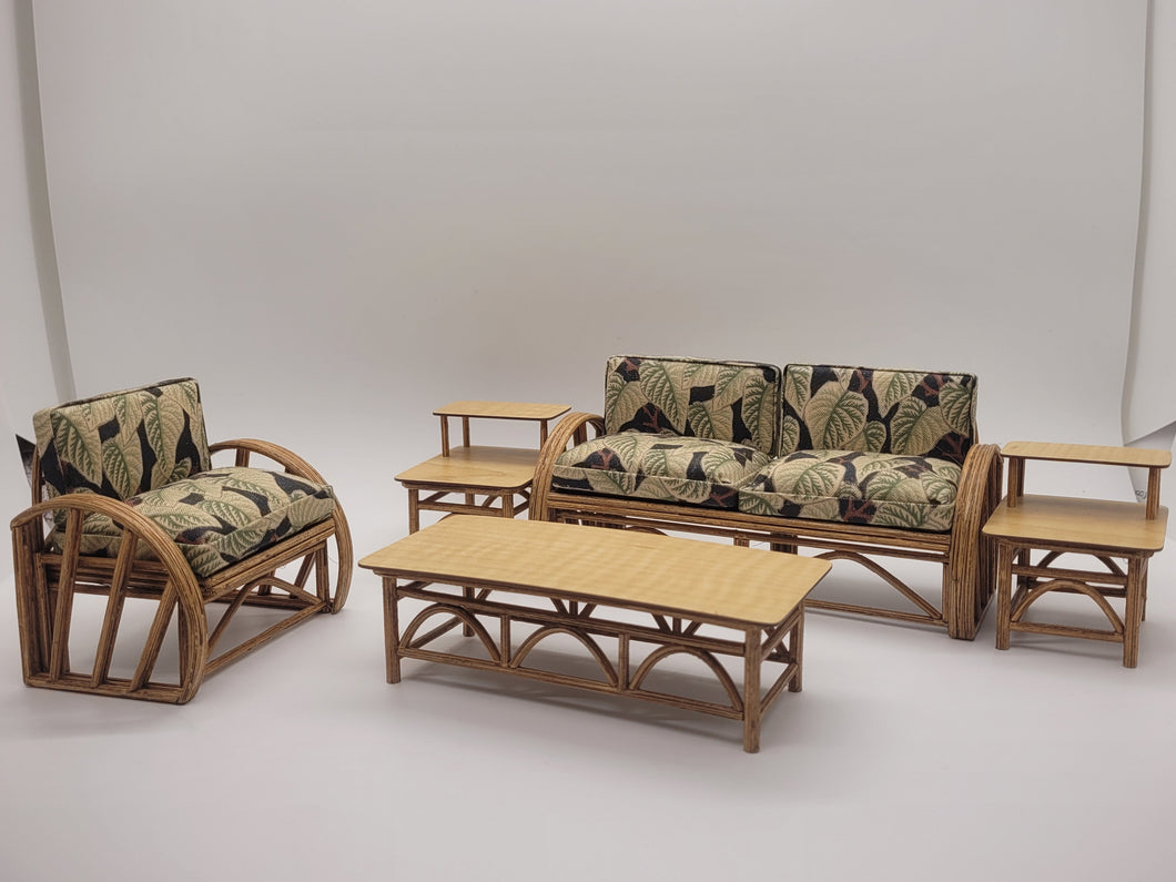 5pc Outdoor Set - Rattan Collection by Stephanie Engeseth