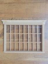 Load image into Gallery viewer, Dollhouse Miniature ~ 1:12 Scale, Wooden 24-Panel Bay Window
