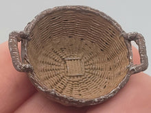 Load image into Gallery viewer, Metal Round Woven Basket

