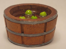 Load image into Gallery viewer, Wooden Barrels with Bobbing for Apples - Green
