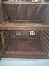 Load image into Gallery viewer, Handmade Pennsylvania Dutch Log Cabin w/ Detached Garage *Pre-Owned*
