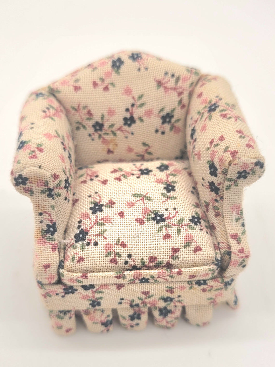 Floral Fabric Armchair by Bespaq