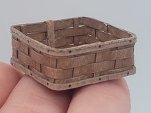 Load image into Gallery viewer, Al Chandronnait – Shallow Square Woven Basket
