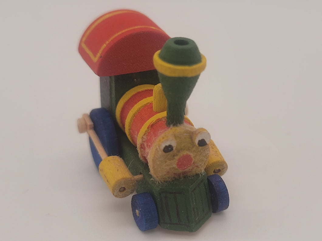 Wooden Toy Train by David Krupick