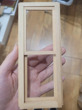 Load image into Gallery viewer, Dollhouse Miniature ~ 1:12 Scale, Tall Standard Double Hung Working Window
