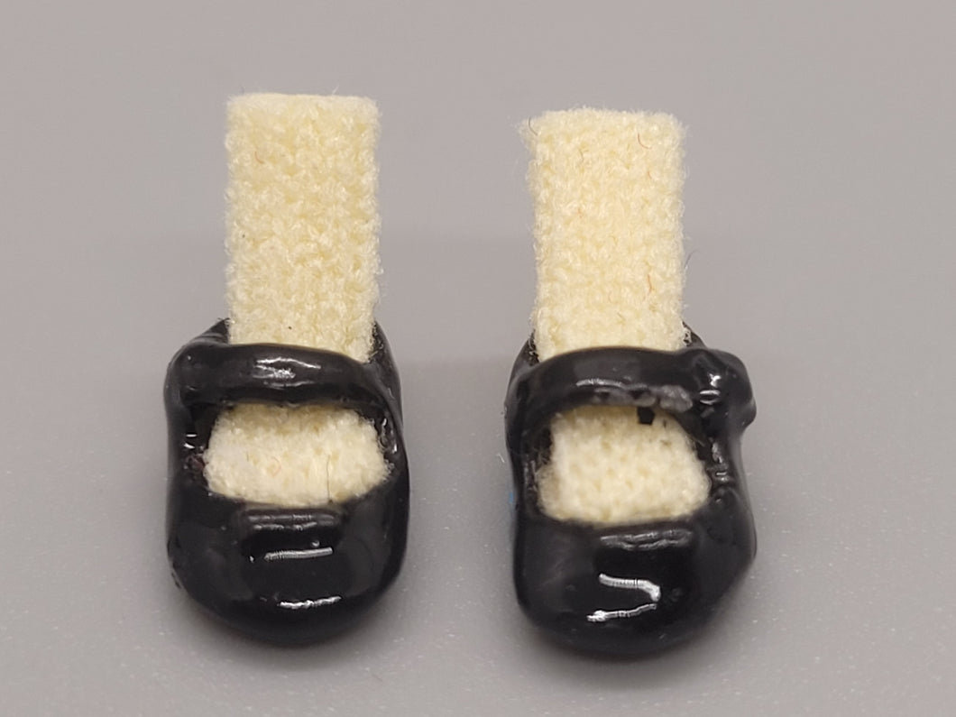 Black Shoe with Yellow Socks Set – by Cheryl Warder