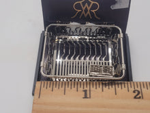 Load image into Gallery viewer, Dollhouse Miniature ~ 1:12 Scale, Golden Dish Drying Rack by Reutter Porcelain
