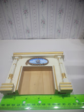 Load image into Gallery viewer, Fireplace w/ Handpainted Ship Decal
