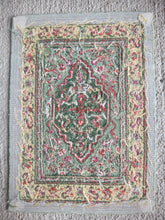 Load image into Gallery viewer, Dollhouse Miniature ~ Petit Point Green Oriental Rug - Ursula Sauerberg
