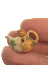 Load image into Gallery viewer, Janice Crawley – Porcelain Squirrel Teapot Handpainted
