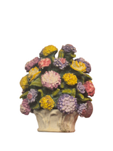 Load image into Gallery viewer, Olszewski Goebel Painted Metal Hydrangea Plant in Pot
