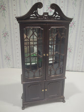 Load image into Gallery viewer, Brown Wooden Bespaq Hutch with Shelves &amp; Cabinets
