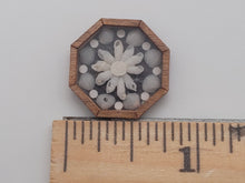 Load image into Gallery viewer, ¾&quot; Sailor&#39;s Valentine- Shells in Flower Shape – by Pam Friend
