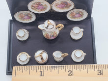 Load image into Gallery viewer, Dollhouse Miniature ~ 1:12 Scale, Baroque Coffee Set by Reutter Porcelain
