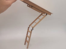 Load image into Gallery viewer, Wooden Attic Stairs
