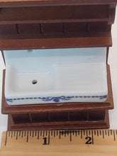 Load image into Gallery viewer, Handmade Reutter Porcelain Sink with Cabinet

